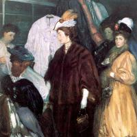 William James Glackens - The Shoppers